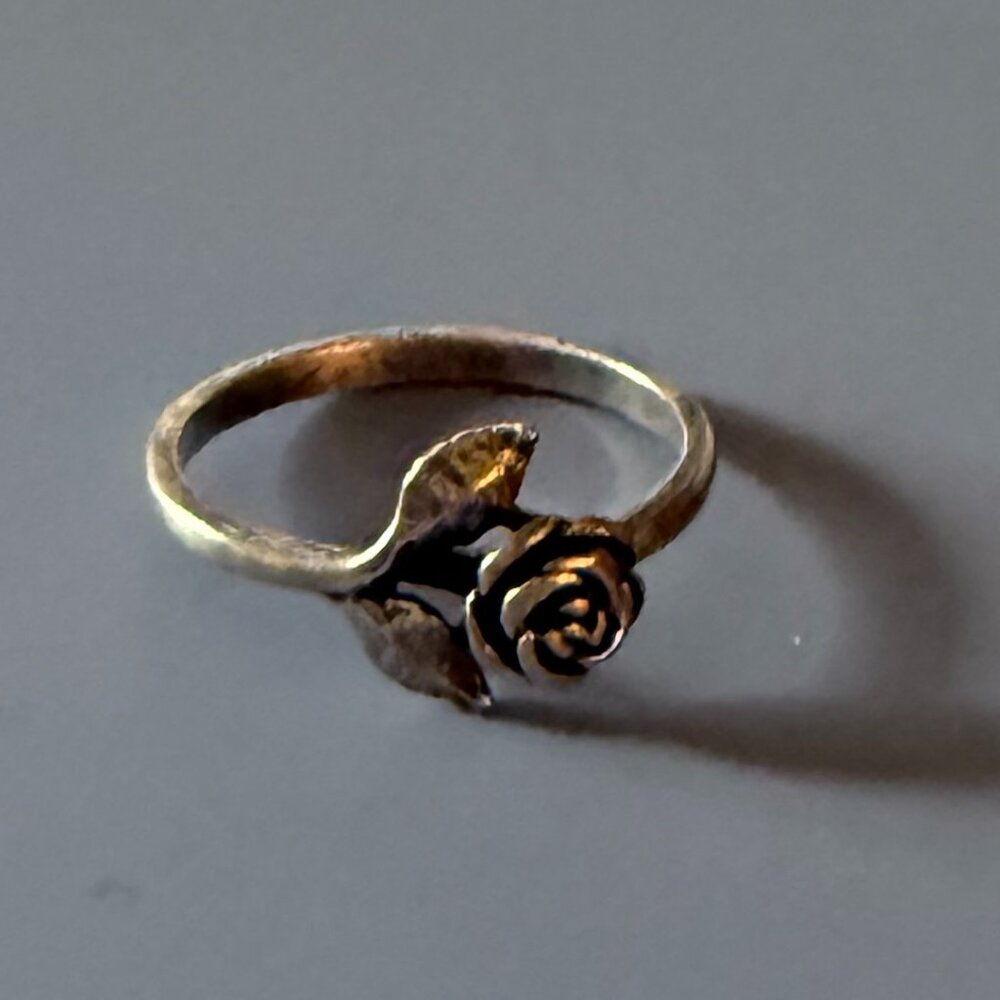 James Avery Sterling Silver Rose Ring